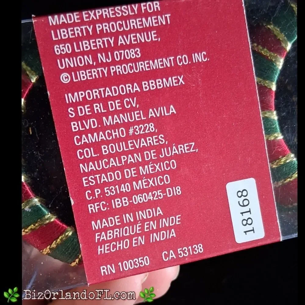 BED, BATH & BEYOND: Winter Wonderland Yarnwrap Holiday Napkin Rings (Set of 12)
